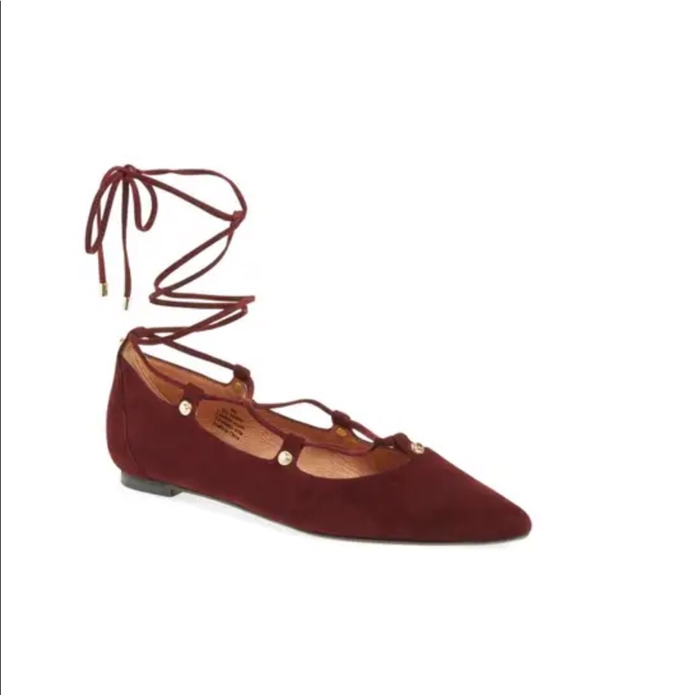 'Owen' Pointy Toe Ghillie Flat
HALOGEN